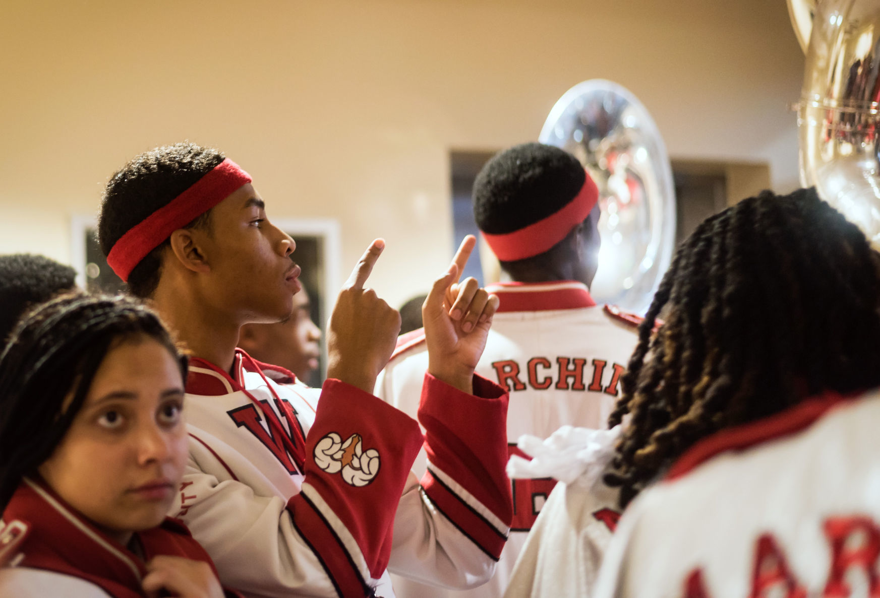 Winston-Salem State Drum Majors